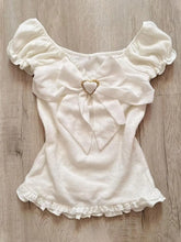 BXOXO Y2k Bow T-shirt Crop Top Goth Slim Clothes Harajuku Korea Short Sleeve Punk Vintage Backless 90s Summer Emo V-Neck Sweet Grunge